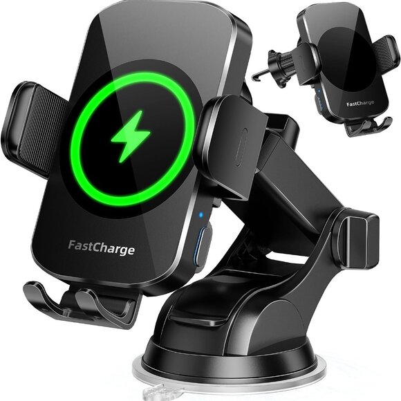 NEW Fast Wireless Car Charger - Picture 1 of 13
